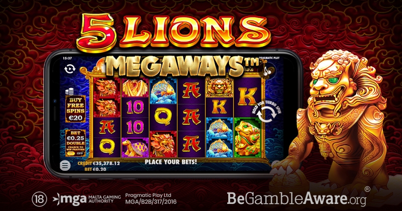 Pragmatic Play Releases A New Slot, 5 Lions Megaways